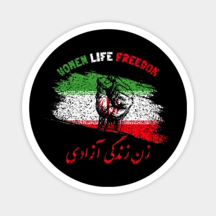 Womens Woman Life Freedom Zan Zendegi Azadi Iran Magnet